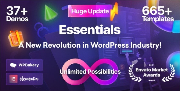 ThemeForest Essentials - Download Multipurpose WordPress Theme