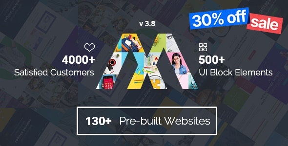ThemeForest MegaOne - Download One Page Parallax HTML Template