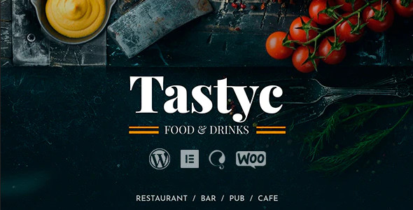 ThemeForest Tastyc - Download Restaurant WordPress Theme