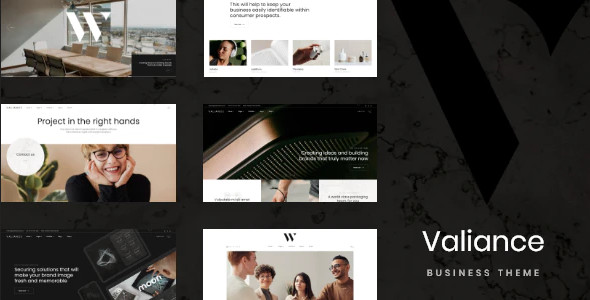 ThemeForest Valiance - Download Business Consulting WordPress Theme