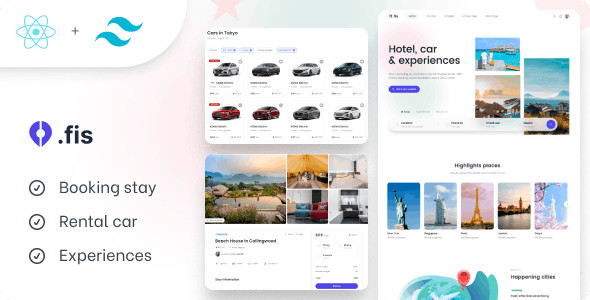 ThemeForest Chisfis - Download Online Booking React Template