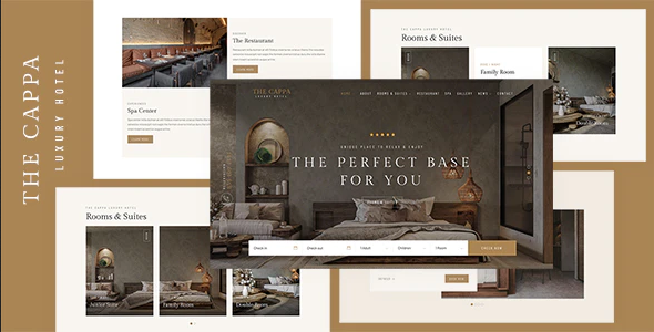 ThemeForest THE CAPPA - Download Luxury Hotel HTML Template