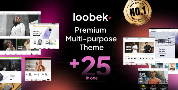 ThemeForest Loobek - Download Elementor Multipurpose WooCommerce WordPress Theme