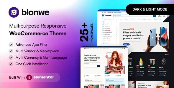 ThemeForest Blonwe - Download Multipurpose WooCommerce WordPress Theme