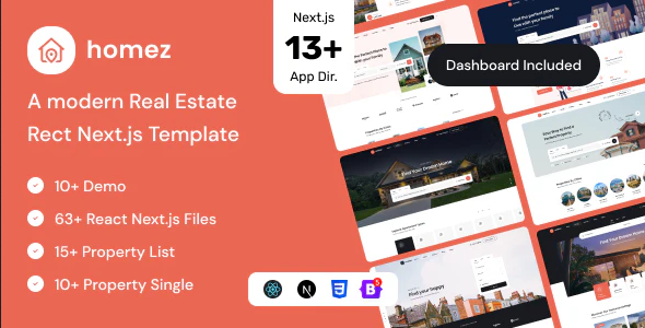 ThemeForest Homez - Download Real Estate React NextJS Template