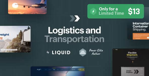 ThemeForest LogisticsHub - Download Logistics and Transportation WordPress Theme