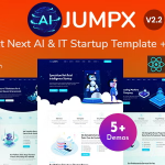 ThemeForest Jumpx - Download React Nextjs AI and IT Startup Template