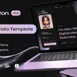 ThemeForest Braxton - Download Personal Portfolio and Resume HTML Template