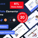 ThemeForest Flixta - Download Personal Portfolio WordPress Theme