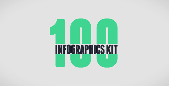 100 Infographics Kit - Download Videohive 10937169