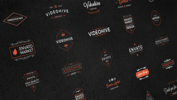 25 Animated Titles and Badges and labels - Download Videohive 17286686