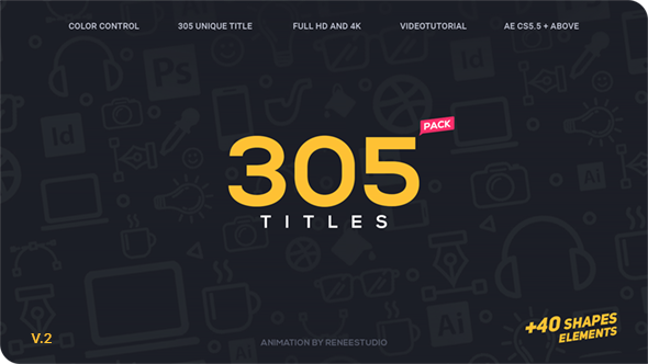 305 Titles Ultimate Pack - Download Videohive 16262208