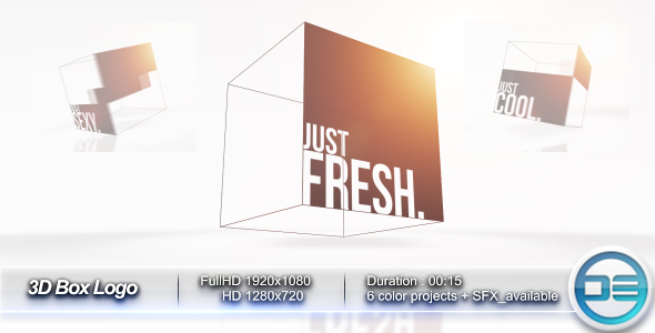 3D Box Logo - Download Videohive 241884