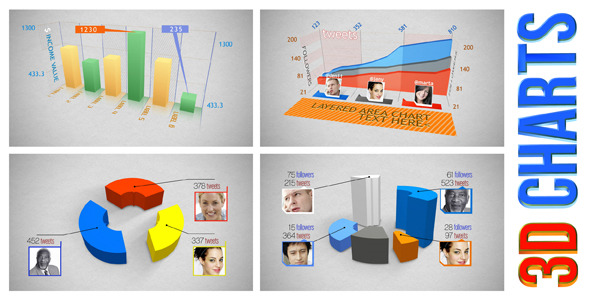 3D Charts - Download Videohive 1125187