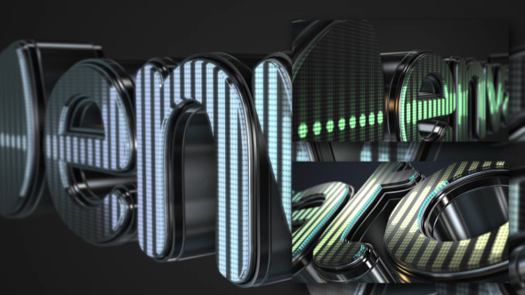 3D LED Logo Equalizer - Download Videohive 8686926