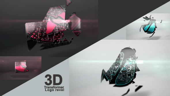 3D Transformer Logo - Download Videohive 3429653