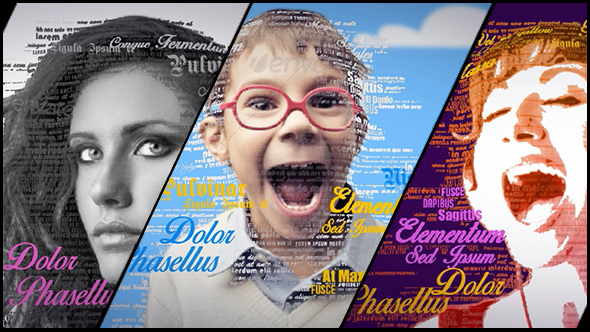 3D Typography Portrait Tool - Download Videohive 15743540