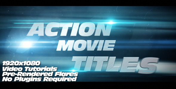 Action Movie Titles - Download Videohive 1934661