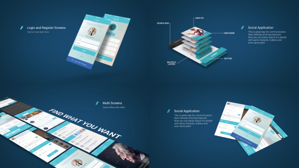 App Presentation Mockup Kit - Download Videohive 10130816