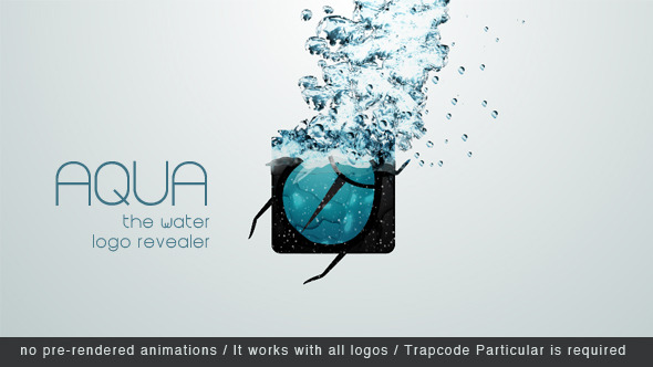 Aqua - The Water Logo Revealer - Download Videohive 10497696