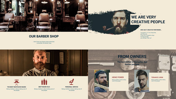 Barber Shop Presentation - Download Videohive 17723242