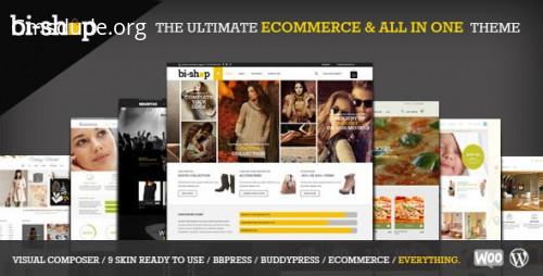 Bi-Shop v1.2.2 – All In One Ecommerce & Corporate theme Download Free