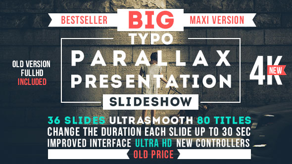 Big Typo Parallax Presentation - Download Videohive 12819517