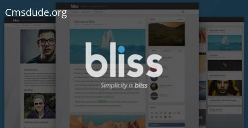 Bliss v.2.62 – Personal Minimalist WordPress Blog Theme Download Free