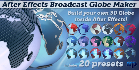 Broadcast Globe Maker - Download Videohive 1856391