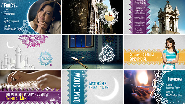 Broadcast Ident Package - Ramadan Special - Download Videohive 7767504