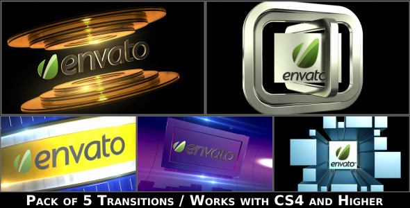 Broadcast Logo Transition Pack V2 - Download Videohive 4650191