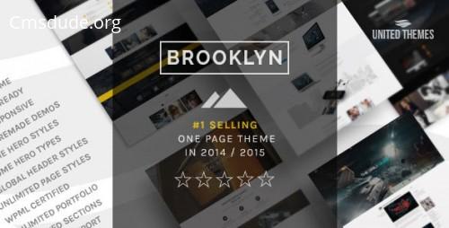 Brooklyn v2.8.6 – Creative One Page Multi-Purpose Theme Download Free