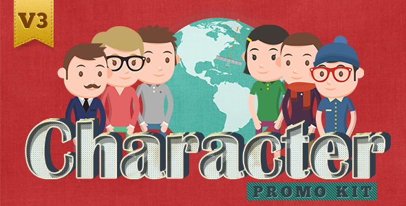 Character Promo Kit - Download Videohive 6613057