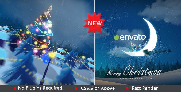 Christmas in Moon - Download Videohive 9707171