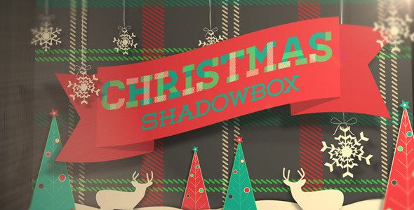 Christmas Shadowbox Display - Download Videohive 6012995
