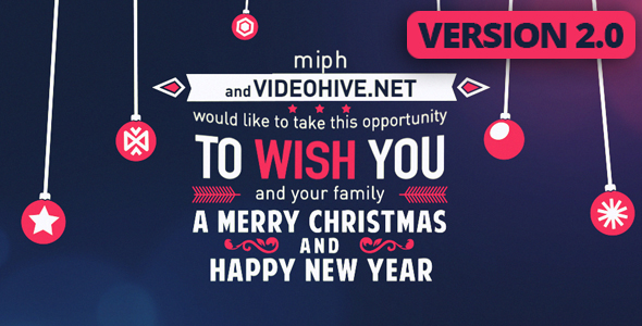 Christmas Typography - Download Videohive 3585478