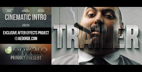 Cinematic Intro Action Movie Trailer - Download Videohive 6330513