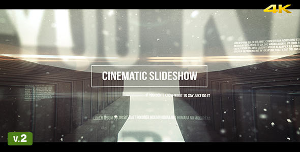 Cinematic Slideshow - Download Videohive 14447945