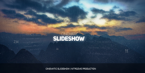 Cinematic Slideshow - Download Videohive 17922075