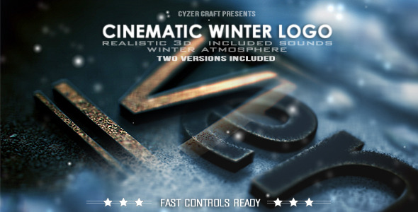 Cinematic Winter Logo - Download Videohive 3539261