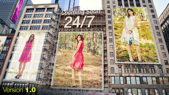 City - Ads on Buildings - Download Videohive 6335275