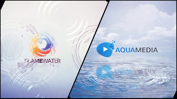 Clean Logo V03 Water Ripples - Download Videohive 8960200