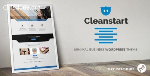 CLEANSTART – Clean Multipurpose Business Theme Download Free