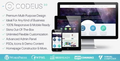 Codeus v.3.0.2 – Multi-Purpose Responsive WordPress Theme Download Free