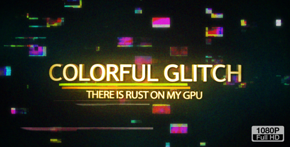 Colorful Glitch Reveal HD - Download Videohive 15760263