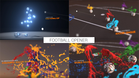 Colourful Football Opener - Download Videohive 7884676