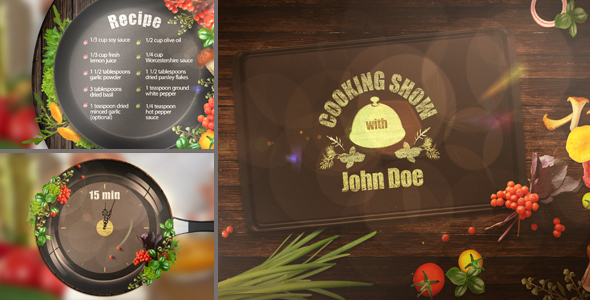 Cooking TV Show Pack - Download Videohive 17674082