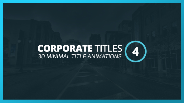 Corporate Titles 4 - Download Videohive 17304072