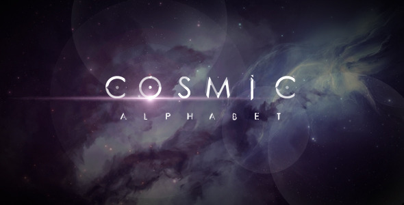 Cosmic Alphabet - Download Videohive 9456306