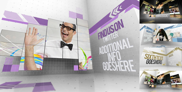 Creative Video Wall Presentation - Download Videohive 3935621